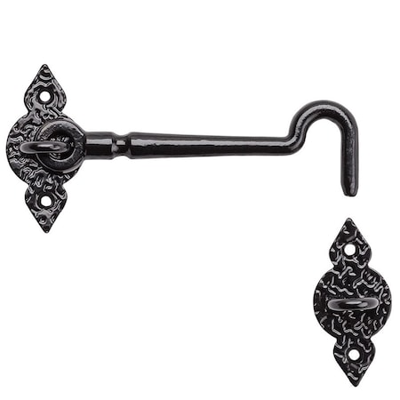 National Hardware National Hardware 6 in. L Black Steel Gate Hook 1 pk N100-054